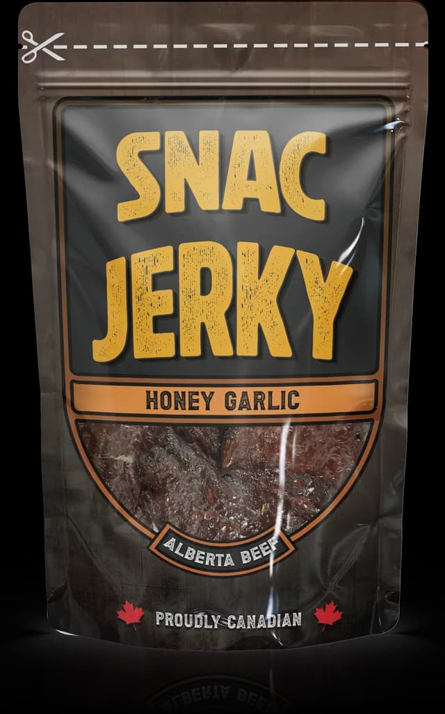 Honey Garlic Jerky bag